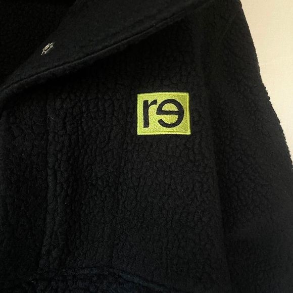 Re-Inc Black Sherpa fleece - Picture 4 of 4